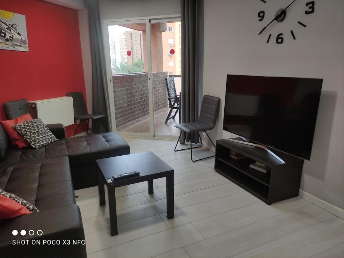 Moderno Apartamento Zona Playa De Levante Benidorm Eksteriør billede