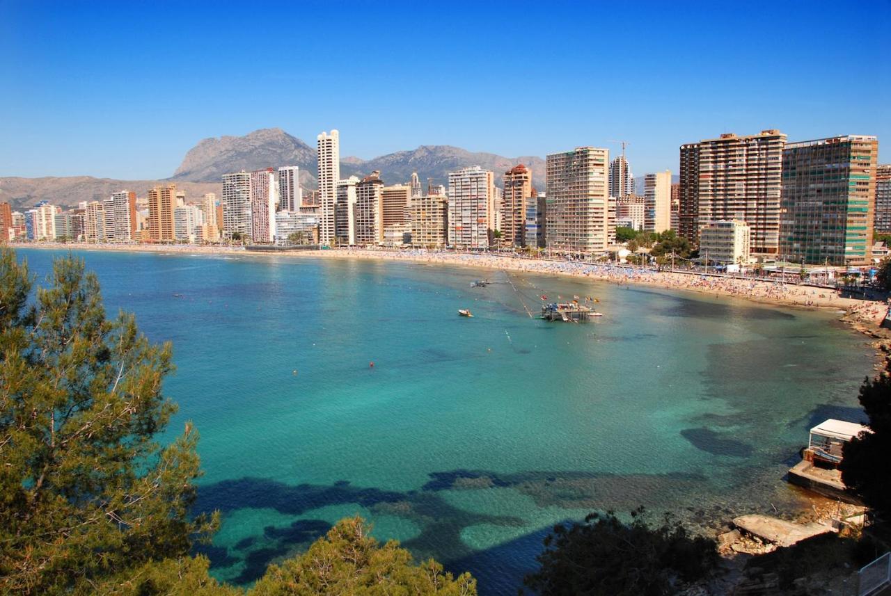Moderno Apartamento Zona Playa De Levante Benidorm Eksteriør billede